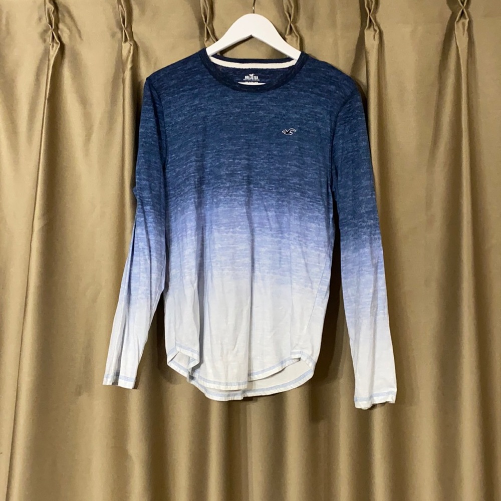 Men’s Hollister Ombré Long Sleeve T-shirt